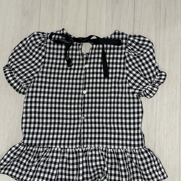 Buffalo Plaid Ruffled Top - Picture 3 of 4